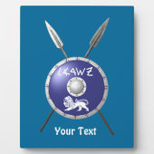 Abschirmung und Speere Fotoplatte (Vorderseite)