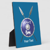 Abschirmung und Speere Fotoplatte (Seite)