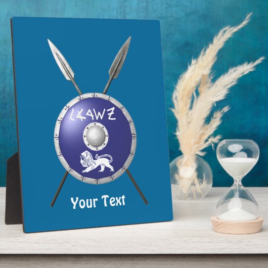 Abschirmung und Speere Fotoplatte (Seite)