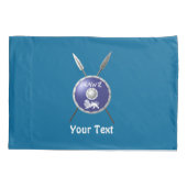 Abschirmung und Speere Kissenbezug (Rückseite)