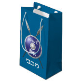 Abschirmung und Speere Kleine Geschenktüte (Rückseite Schrägansicht)