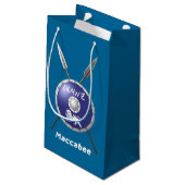 Abschirmung und Speere Kleine Geschenktüte (Rückseite Schrägansicht)