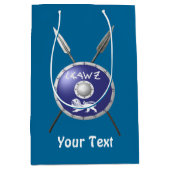 Abschirmung und Speere Mittlere Geschenktüte (Vorderseite)