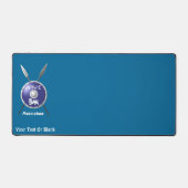 Abschirmung und Speere Schreibtischunterlage (Vorderseite)