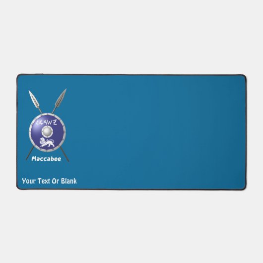 Abschirmung und Speere Schreibtischunterlage (Vorderseite)