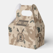 Abschirmung und Speere - Wüste Geschenkschachtel (Rückseite)