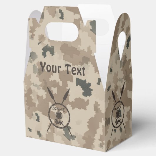 Abschirmung und Speere - Wüste Geschenkschachtel (Geöffnet)