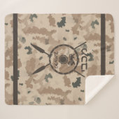 Abschirmung und Speere - Wüste Sherpadecke (Vorderseite (Horizontal))