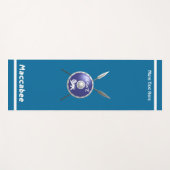 Abschirmung und Speere Yogamatte (Vorderseite (Horizontal))