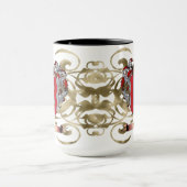 Abschlag von Waffen (zweiseitig) Tasse (Zentrum)