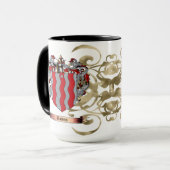 Abschlag von Waffen (zweiseitig) Tasse (Vorderseite Links)