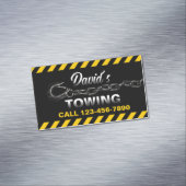 Abschleppdienst für Lastkraftwagen Magnetische Visitenkarte (Beispiel)