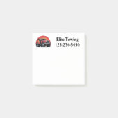 Abschleppdienst oder jedes Firmenlogo Post-it Klebezettel (Vorderseite)