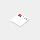 Abschleppdienst oder jedes Firmenlogo Post-it Klebezettel (angewinkelt)