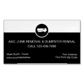 Abschleppen und Entfernen magnetischer Visitenkart Magnetische Visitenkarte (Vorderseite)