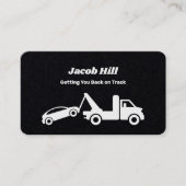 Abschleppschlepp QR Visitenkarte (Vorderseite)