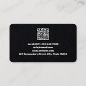 Abschleppschlepp QR Visitenkarte (Rückseite)