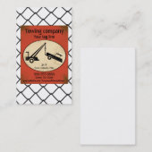 Abschleppwagen-Visitenkarte Visitenkarte (Vorne/Hinten)