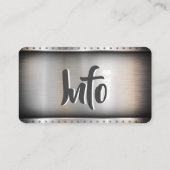 Abschleppwagen zeichnend Visitenkarte (Rückseite)