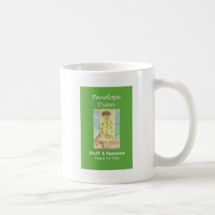 Abschließende Abdeckung des Materials und des Kaffeetasse