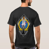 Abschließende Flugfront und -rückseite Atlantis T-Shirt (Rückseite)