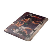 Abschließende Runde 2 Badematte (Schrägansicht)