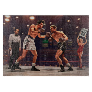 Abschließende Runde Schneidebrett