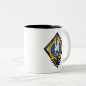 "Abschließender Auftrag-" Tasse Atlantis STS-135 (VorderseiteRechts)