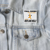 Abschließendes Chemo lassen sehr viel - Leukämie Button (Beispiel)