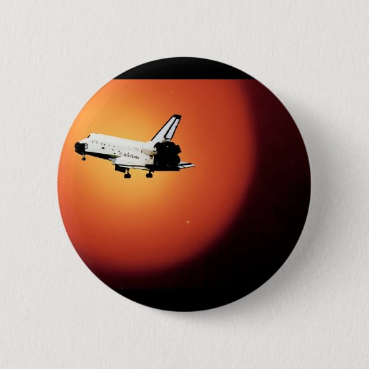 Abschließendes die Flug-NASA-Raumfähre-Programm Button (Vorderseite)
