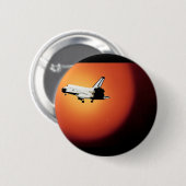 Abschließendes die Flug-NASA-Raumfähre-Programm Button (Vorne & Hinten)