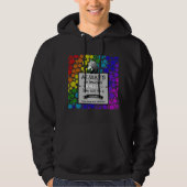 abschließendes Regenbogen-Einhorn Hoodie (Vorderseite)