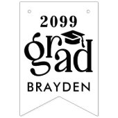 Abschluss 12 Fotos Fett Typ Grad Jahr Name Wimpelkette (Erste Fahne)