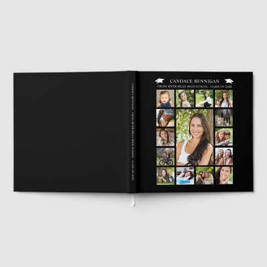 Abschluss 15 Fotocollage Gästebuch (Voll)