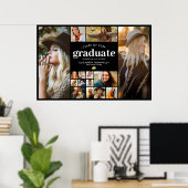 Abschluss 15 FotoCollage Poster (Heimbüro)
