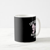 Abschluss 1. Klasse 2026 Bow Abschluss der ersten Kaffeetasse (VorderseiteRechts)