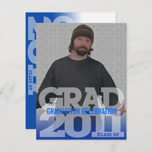 Abschluss 2011 Party Einladung Foto 4 (Vorne/Hinten)