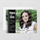 Abschluss 2012/Foto Ankündigungspostkarte (Vorne/Hinten)