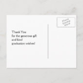 Abschluss 2014 Foto Ankündigungspostkarte (Rückseite)