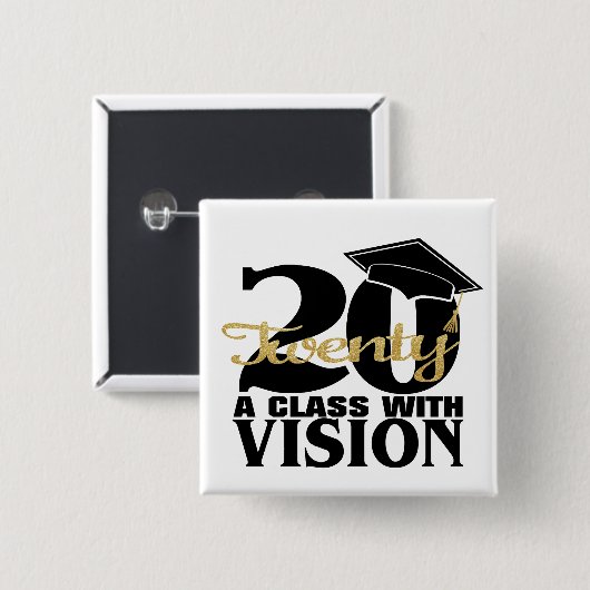 Abschluss 2020 A-Klasse mit Vision Button (Vorne & Hinten)