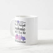 Abschluss 2020 Master Doktorat Uni Geschenk Kaffeetasse (Vorderseite Links)