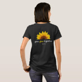 Abschluss 2020 Shirt für Sonnenblumen (Schwarz voll)