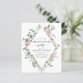 Abschluss 2022 der Emerald Green Floral (Stehend Vorderseite)