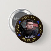 Abschluss 2023 | Benutzerdefiniertes Foto Moderne Button (Vorne & Hinten)