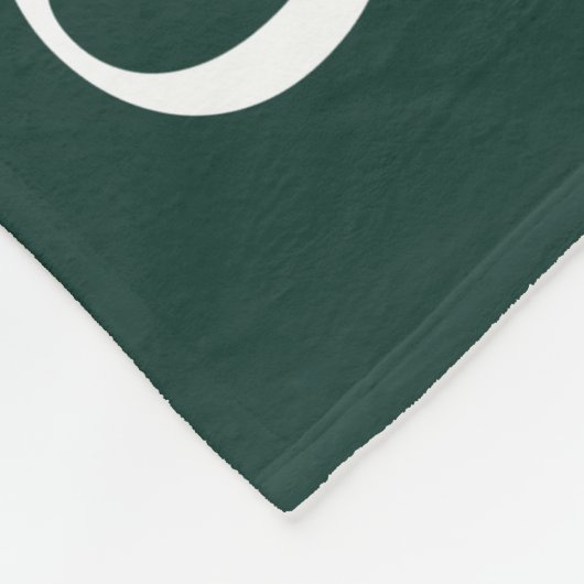 Abschluss 2023 Foto Collage Green Grad Keepake Fleecedecke (Ecke)