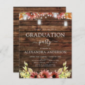 Abschluss 2023 Rustikale Holzsonnenblume (Vorne/Hinten)