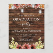 Abschluss 2023 Rustikale Holzsonnenblume (Vorderseite)