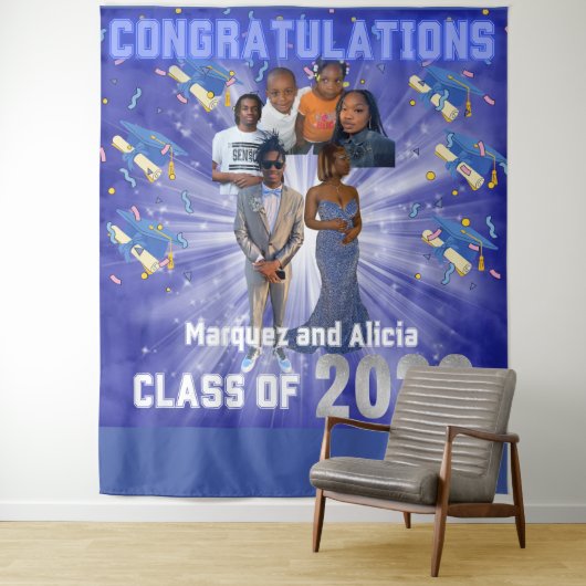 Abschluss 2023 wandteppich (Beispiel)