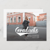 Abschluss 2024 Ankündigung des Fotos (Vorne/Hinten)