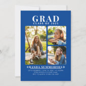 Abschluss 2024 Foto Collage Party Ankündigung (Vorderseite)